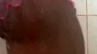 In the Shower in Sexy Lingerie Fan Request