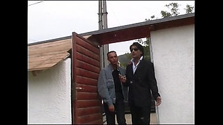 Solemn butt-fuck in a vintage amateur movie