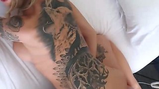 Mexicana blowjob with her big boobs