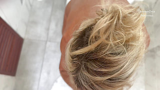 Early Party Guest gives Bathroom Hard Anal