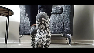 Showing off my socks - Cute ankle socks!
