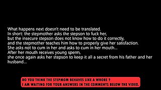 Stepmom Teaches Stepson How To Keep Secrets - Creampie & Facial Fun With Alina Rai