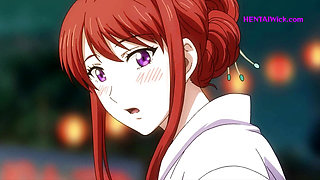 ''The Yukata is going to get Dirty'' First Public Sex in the Forest - HQ Hentai Sex, ENG Sub