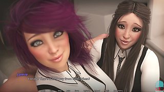 Hot school roleplay with a sexy mom and big boobs