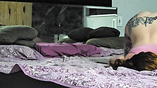 Making a Young Woman's Tight Pussy Wet and Creamy