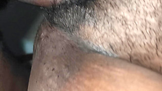 Me on the dining table and fucks my pussy.