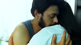 Tiny Indian MILF Naomi Shah swallows a stiff cock