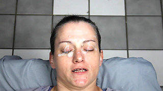 Dirtydees -huge Loads of Cum on Her Face