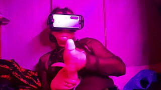This Is My First Time Giving a Blowjob in the World of Virtual Reality
