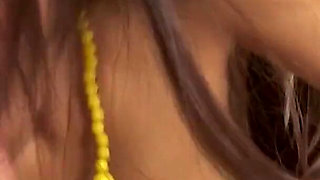 Cute Thai slut April swallows your cock and cum in a POV blowjob scene