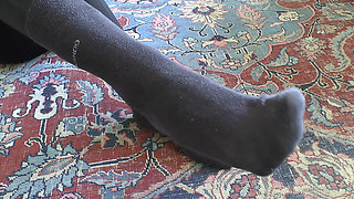 Your Owner - Black Socks Need to Be Cared for! Vacuum Cleaner and Refreshment! POV, JOI, Lady Victoria Valente