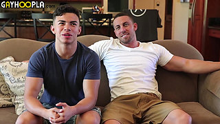 Finally! Julian gives his ass up to daddy Derek!!