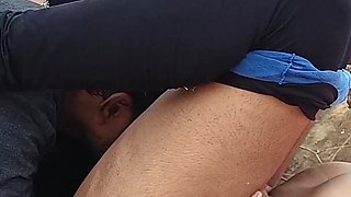 Hospital Nurse Enjoying Outdoor Fucking and Fingering in Her Holiday