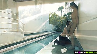 BrokenTeens - Featuring Anastasia Black Outdoor Penetrating