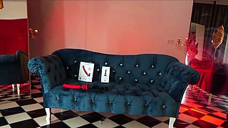 Amateur Webcam Cute Teen Plays Solo with Big Dildo