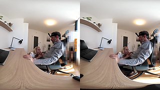 Nobody's Working - Voyeur; Big Tits Pornstar Mmf Threesome