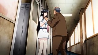 Sexy hentai babe with perfect big tits has a lust for cock