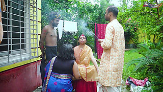 CHEATING GURUMA  HARDCORE ROUGH SEX WITH HER DISCIPLE FULL MOVIE ( HINDI AUDIO )