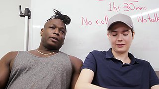Bored students jerk off together!