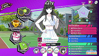 Ep14: Hentai Scenes with Maureen, Chris and Evonne - Academy Love Saga: Tennis Angels Ex