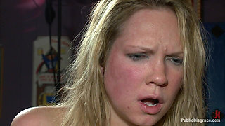 Rain Degrey Cums Like a Demon in a Crowded Bar