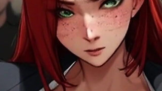 Big Titty Tifa and Skinny Aerith Star in Spicy Toons Hentai