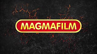 Wanking on the back seat - Magmafilm
