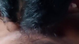 Indian Aunty Noughty In Bed Playing With Husband