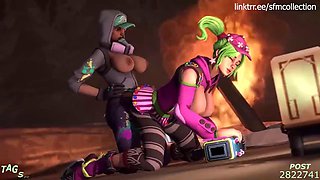 Fortnite hentai 3d compilation
