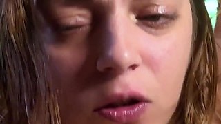 Perfect G-spot Stimulation - Submissive Wife Can’t Escape the Pounding
