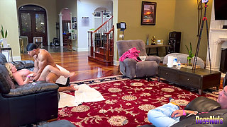 Doggnuts Cam 3 - Cuckold Watches Pounding by BBC Half Wife's Age