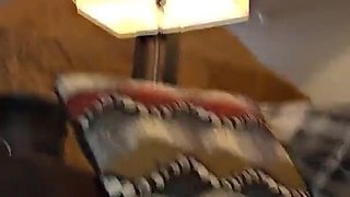 Cuckold Husband Films Tiny Wife Fucking on My Fat Mature Cock