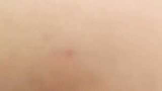 Cum Inside My Ass! Teen Girl Opens Her Ass with Her Hands to End with Her Ass Dripping Milk