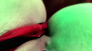 Close up pov anal creampie