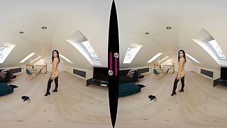 Finally Opening My Legs - British Babe Solo Striptease