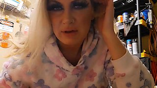 Smoking Babe Jerks You Off