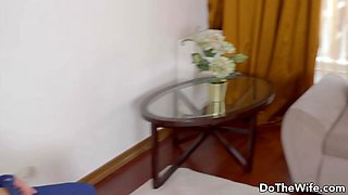 Dominic Ross nails hot wife Andra Brazil while her cuckold husband watches
