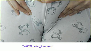 Camel Toe in Pyjama