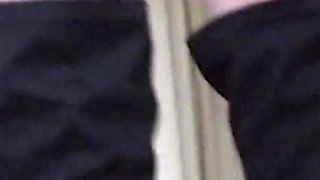 Double shinny pink pantyhose fuck