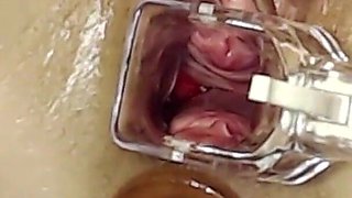 Extreme Pussy Play with Speculum and Peehole Fuck