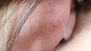 Having Sex with My Pregnant BBW Friend, She Can't Resist the Strapon