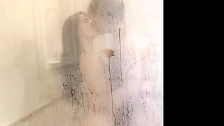 Bouncy Megan Marx and Joshua Lewis's small tits amateur action