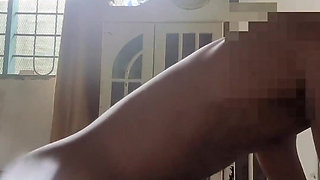 Moves Her Ass Like Crazy on This Big Black Cock