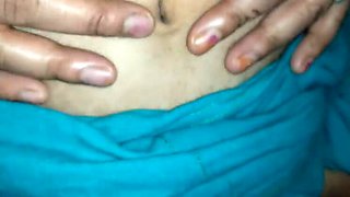 Desi Cuckold Husband Watches Hindi Saali Fuck His Wife - Amateur Indian Couple with Big Natural Tits