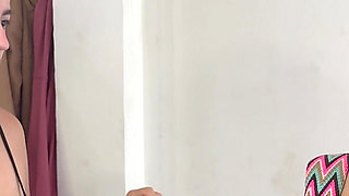 The Stepson Fucks the Ass of the Maid Hired by His Stepmother