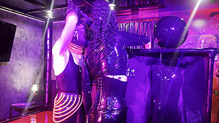 Rubber in the Vacuum Tower with Ava Fetishart and Perv