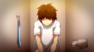 Teenager enjoys standing sex in a wild hentai scene