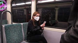 Girl from the train gets fucked by the ticket inspector