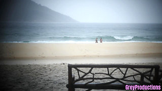 Public Beach Fuck -- Vow Renewals and Cum on My Face