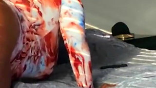 Visiting My Sugar Stepdaddy in a Sexy Dress with Heels to Collect My Reward